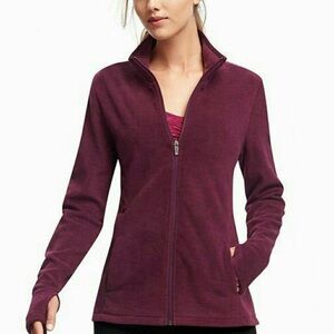 Old Navy Active Purple Plush Fleece Jacket Size Small